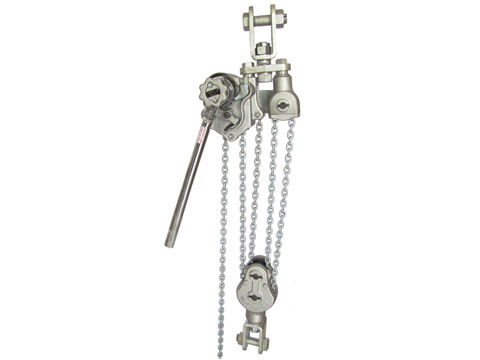 6噸鋁合金手扳葫蘆進口NGK品牌